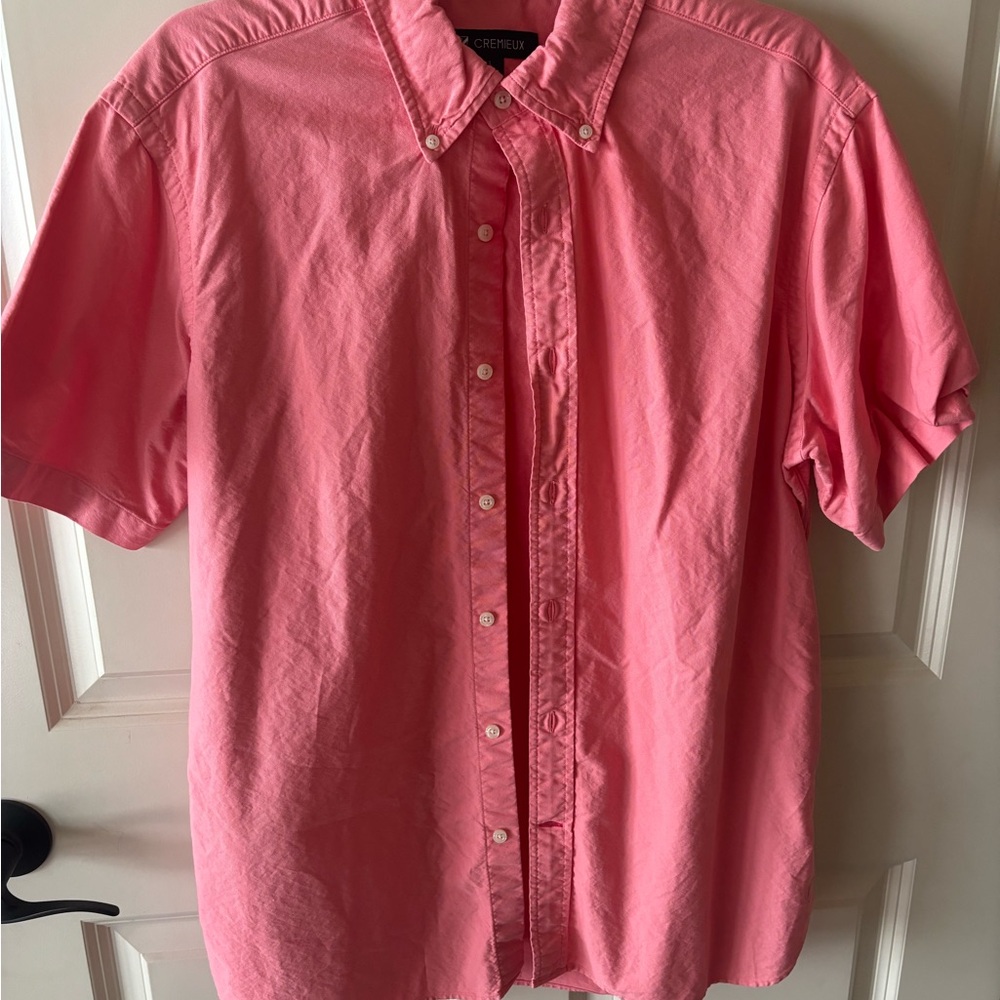 Daniel Cremieux Casual Pink Button Down Shirt